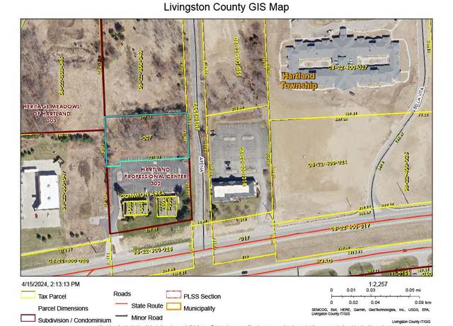 Property at VL Highland Road 0.99 Acres, Hartland, MI 48353