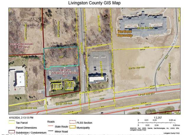 Property at VL Highland Road 0.99 Acres, Hartland Township, MI 48353