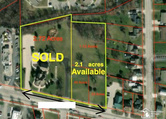 Property at 454 Tecumseh St, Dundee, MI 48131