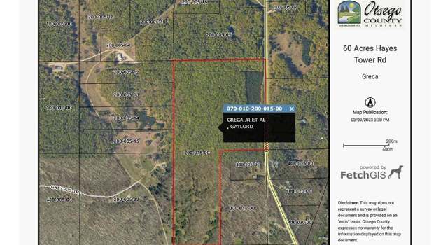 Photo of 00 Hayes Tower Rd, Gaylord, MI 49735