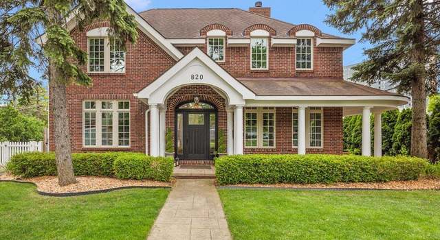 Property at 820 Hazel St, Birmingham, MI 48009, 4 beds, 4.5 baths