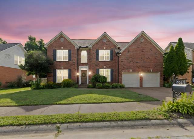 Property at 4837 Manassas Dr, Brentwood, TN 37027, 5 beds, 2.5 baths