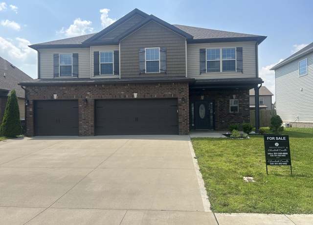 Property at 1370 Millet Dr, Clarksville, TN 37040, 4 beds, 2.5 baths