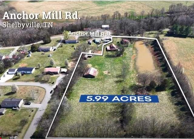 Property at 0 Anchor Mill Rd, Shelbyville, TN 37160