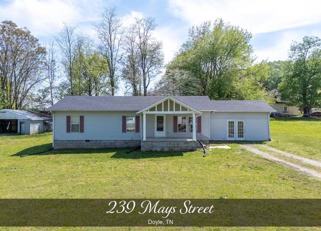 Property at 239 Mays St, Doyle, TN 38559, 3 beds, 2 baths