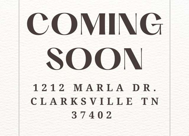 Property at 1212 Marla Dr, Clarksville, TN 37042, 3 beds, 2 baths