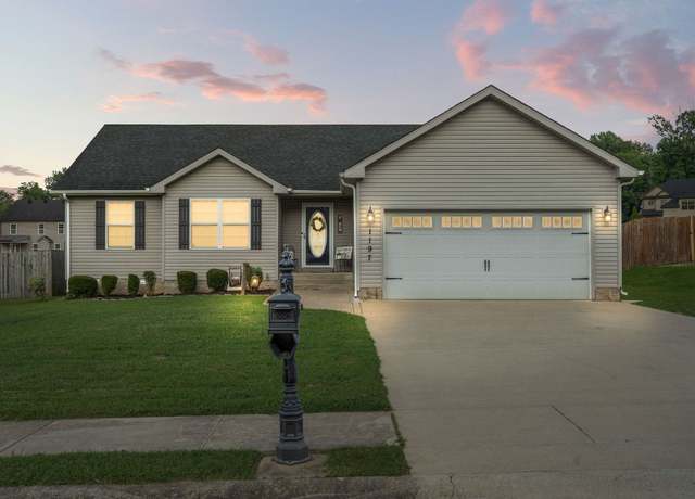 Property at 1197 Morstead Dr, Clarksville, TN 37042, 3 beds, 2 baths