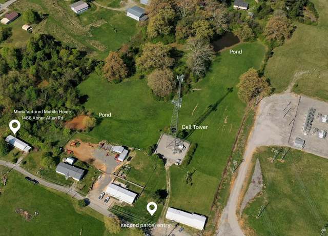 Property at 1486 Abner Allen Rd, Cookeville, TN 38501, 2 beds, 1 bath
