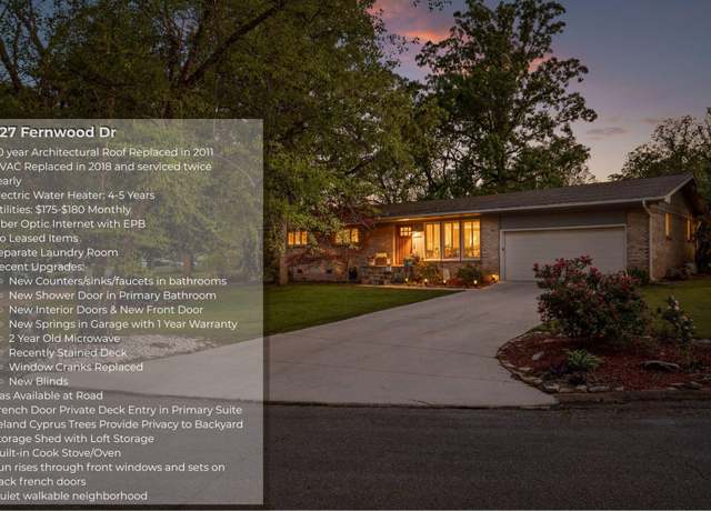 Property at 1627 Fernwood Cir, Chattanooga, TN 37421, 3 beds, 2 baths
