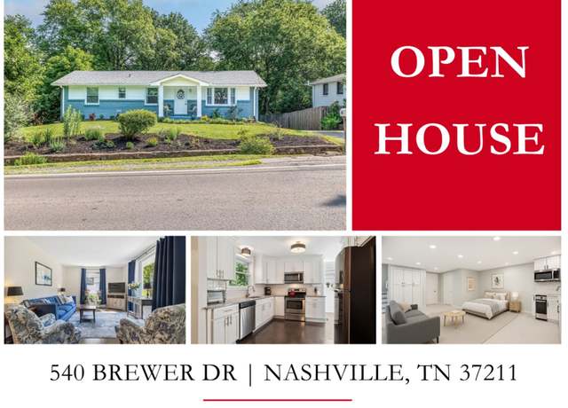 Property at 540 Brewer Dr, Nashville, TN 37211, 3 beds, 2.5 baths