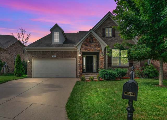 Property at 1617 Southhampton Way, Mount Juliet, TN 37122, 4 beds, 3.5 baths