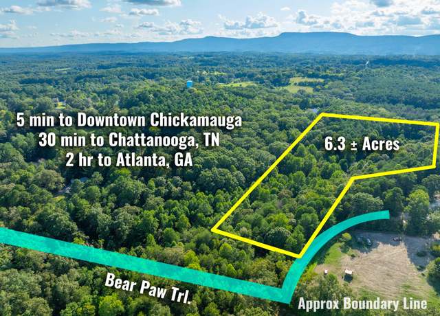 Property at 0 Bear Paw Trl, Chickamauga, GA 30707