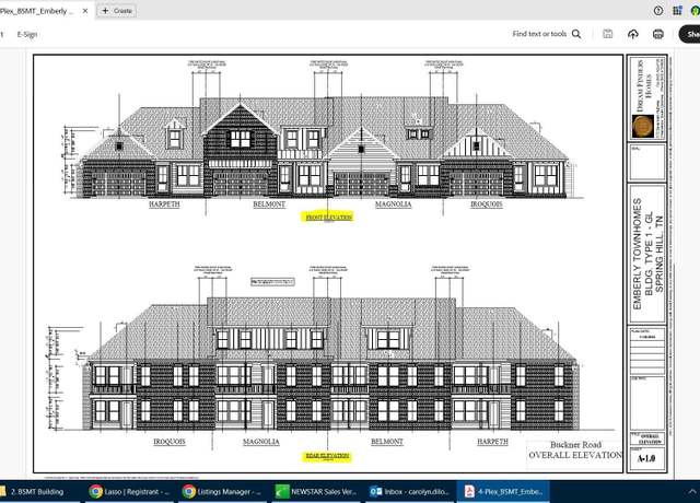 Property at 448 Buckwood Ave W, Thompsons Station, TN 37179, 3 beds, 3.5 baths