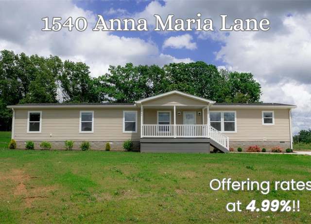 Property at 1540 Anna Maria Ln, Cookeville, TN 38501, 4 beds, 2 baths
