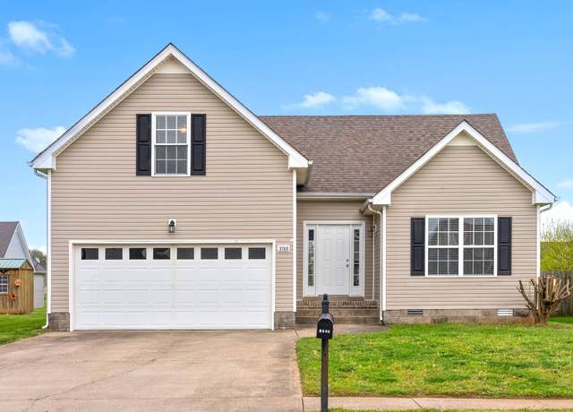 Property at 3769 N Jot Dr, Clarksville, TN 37040, 3 beds, 2 baths