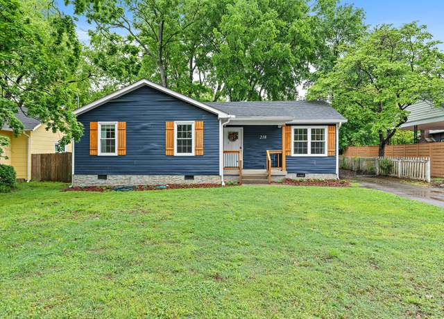 Property at 218 Wheeler Ave, Nashville, TN 37211, 3 beds, 2 baths