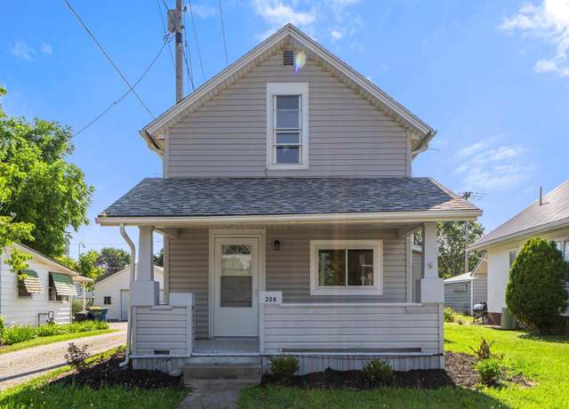 Property at 208 N Jefferson St, Ossian, IN 46777, 3 beds, 1 bath