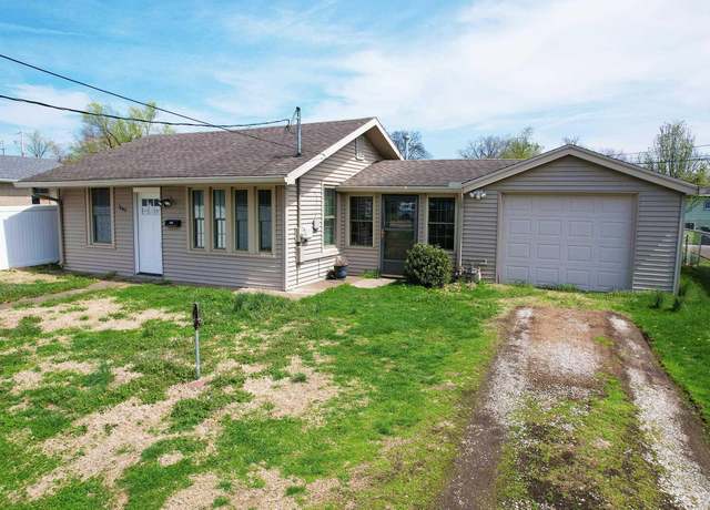 Property at 1660 S Parker Dr, Evansville, IN 47714, 2 beds, 1 bath