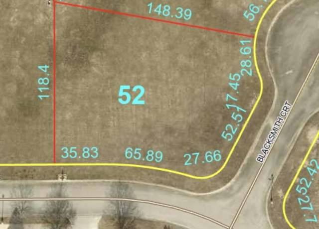 Property at Lot 52 Blacksmith Dr, Muncie, IN 47304