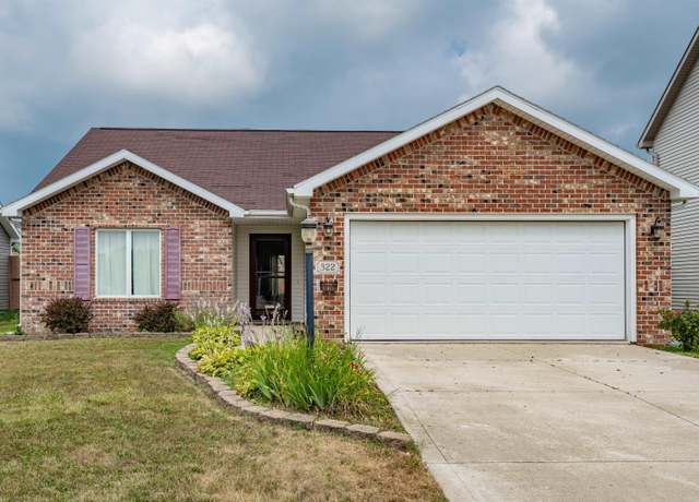 Property at 322 Hamilton Meadows Cv, Fort Wayne, IN 46814, 3 beds, 2 baths