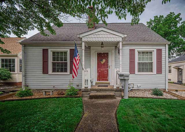 Property at 423 S Spring St, Evansville, IN 47714, 3 beds, 1.5 baths