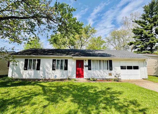 Property at 2516 Robinwood Dr, Lafayette, IN 47909, 3 beds, 1 bath
