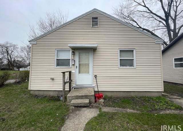 Property at 201 N Wellington St, South Bend, IN 46619, 2 beds, 1 bath