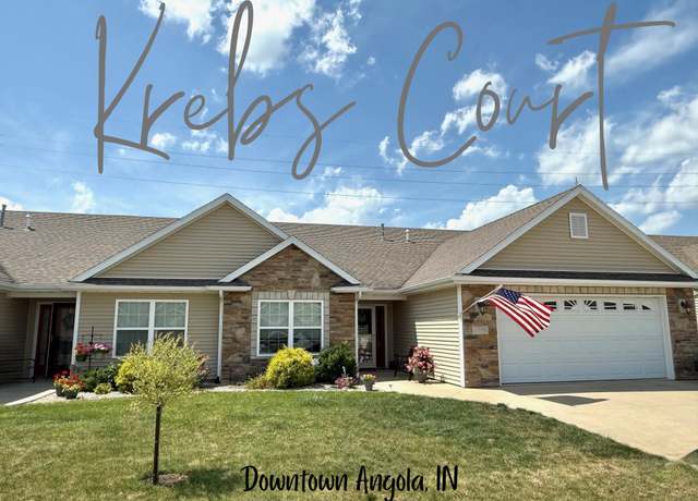 Property at 1709 Krebs ct Ct, Angola, IN 46703, 2 beds, 2 baths