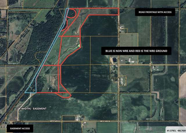Property at V/L Range Rd Rear, Hamlet, IN 46532