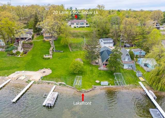Property at 20 Lane 650c Snow Lk Lk, Fremont, IN 46737, 4 beds, 3 baths
