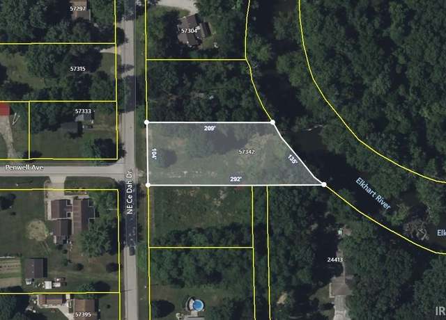 Property at 57342 NE Ce Dah Dr, Elkhart, IN 46516