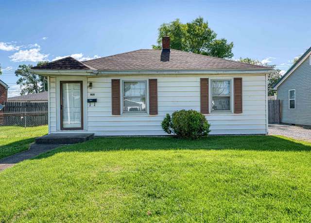 Property at 1821 Harding Ave, Evansville, IN 47711, 2 beds, 1 bath