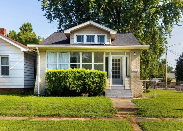 Property at 1642 E Indiana St, Evansville, IN 47710, 2 beds, 1 bath
