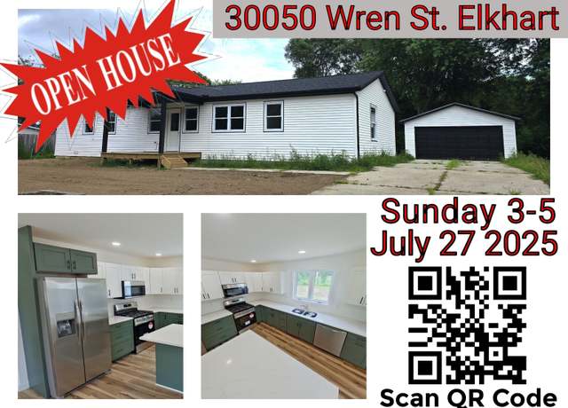 Property at 30050 Wren St, Elkhart, IN 46517, 3 beds, 2 baths