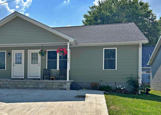 Property at 205 SW 2nd St, Washington, IN 47501, 2 beds, 1 bath