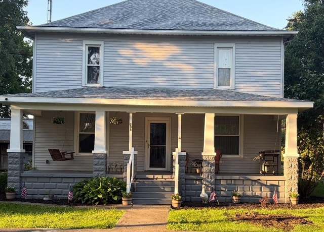 Property at 208 W 6th St, Earl Park, IN 47942, 4 beds, 1.5 baths