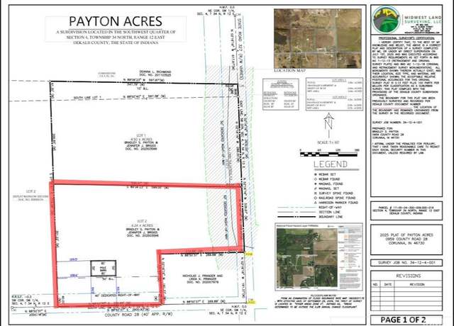 Property at 959 County Road 28, Corunna, IN 46730