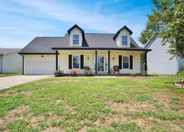 Property at 1721 Bonnie View Dr, Evansville, IN 47715, 4 beds, 1.5 baths