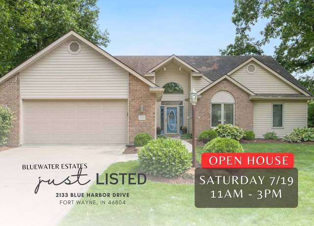 Property at 2133 Blue Harbor Dr, Fort Wayne, IN 46804, 4 beds, 3 baths