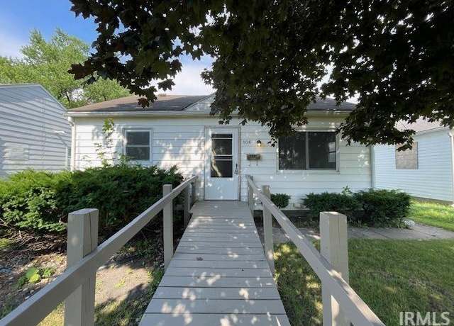 Property at 106 N Wellington St, South Bend, IN 46619, 3 beds, 1.5 baths