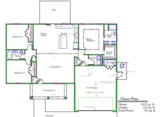 Property at Lot 16 Deerfield S/d Section 5 Ln, Washington, IN 47501, 3 beds, 2 baths
