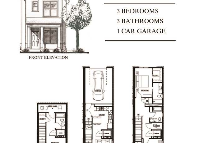 Property at TBD (home D) W Wabash Ave, North Liberty, IN 46554, 3 beds, 3 baths