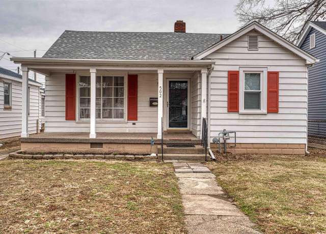 Property at 502 S Kerth Ave, Evansville, IN 47714, 2 beds, 1 bath