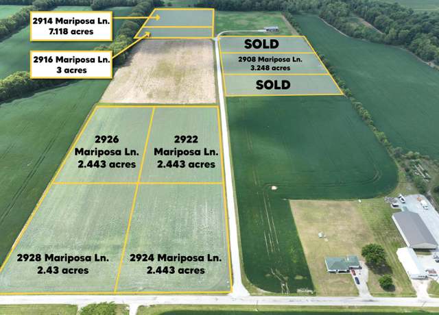 Property at 2916 Mariposa Ln, Lafayette, IN 47905