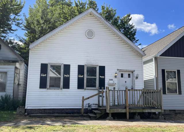 Property at 1303 E Indiana St, Evansville, IN 47711, 2 beds, 1 bath
