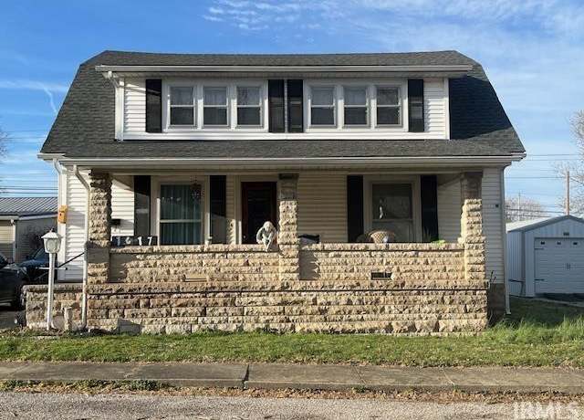 Property at 1617 9th St, Bedford, IN 47421, 4 beds, 2 baths