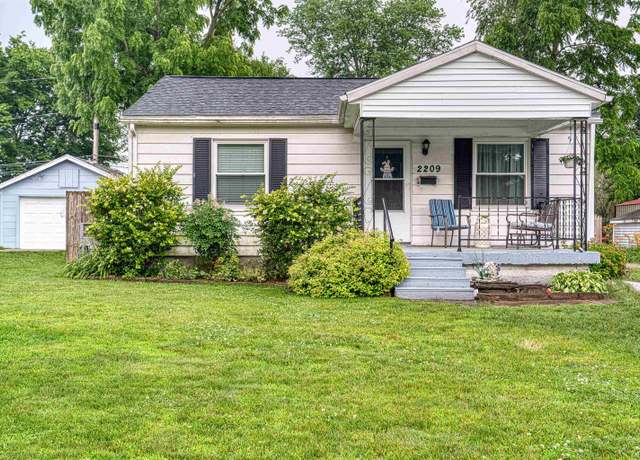 Property at 2209 E Franklin St, Evansville, IN 47711, 2 beds, 1 bath