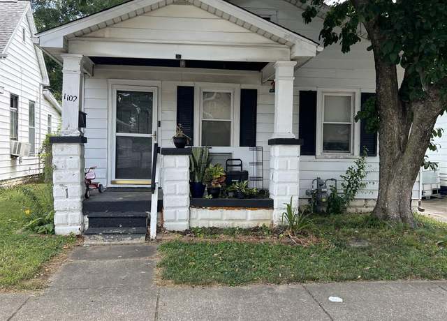 Property at 1102 S Harlan Ave, Evansville, IN 47714, 2 beds, 1 bath