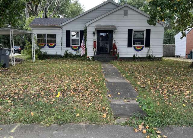 Property at 4707 Taylor Ave, Evansville, IN 47714, 2 beds, 1 bath