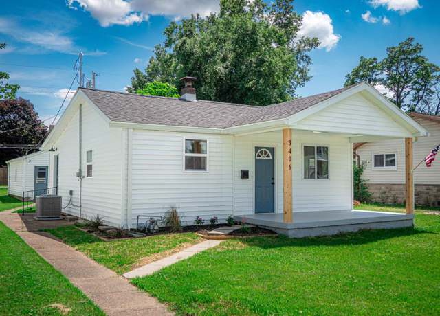 Property at 3406 Hartmetz Ave, Evansville, IN 47712, 2 beds, 1 bath